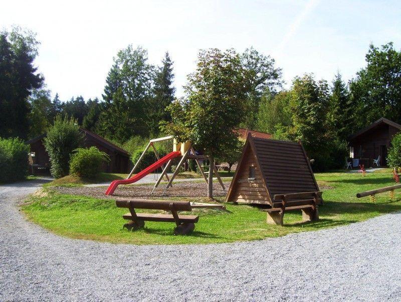 Komfortables-Ferienblockhaus-Nr-27-56-Qm-Bis-4-Personen-Viechtach-Jaegerpark Eksteriør billede