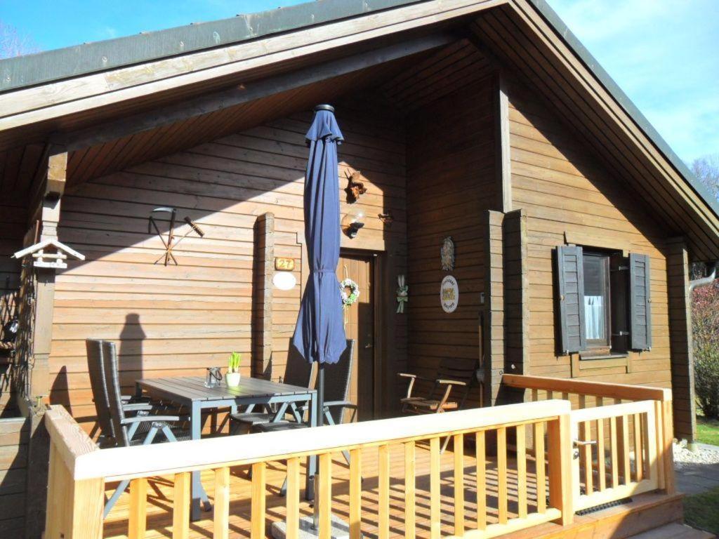 Komfortables-Ferienblockhaus-Nr-27-56-Qm-Bis-4-Personen-Viechtach-Jaegerpark Eksteriør billede