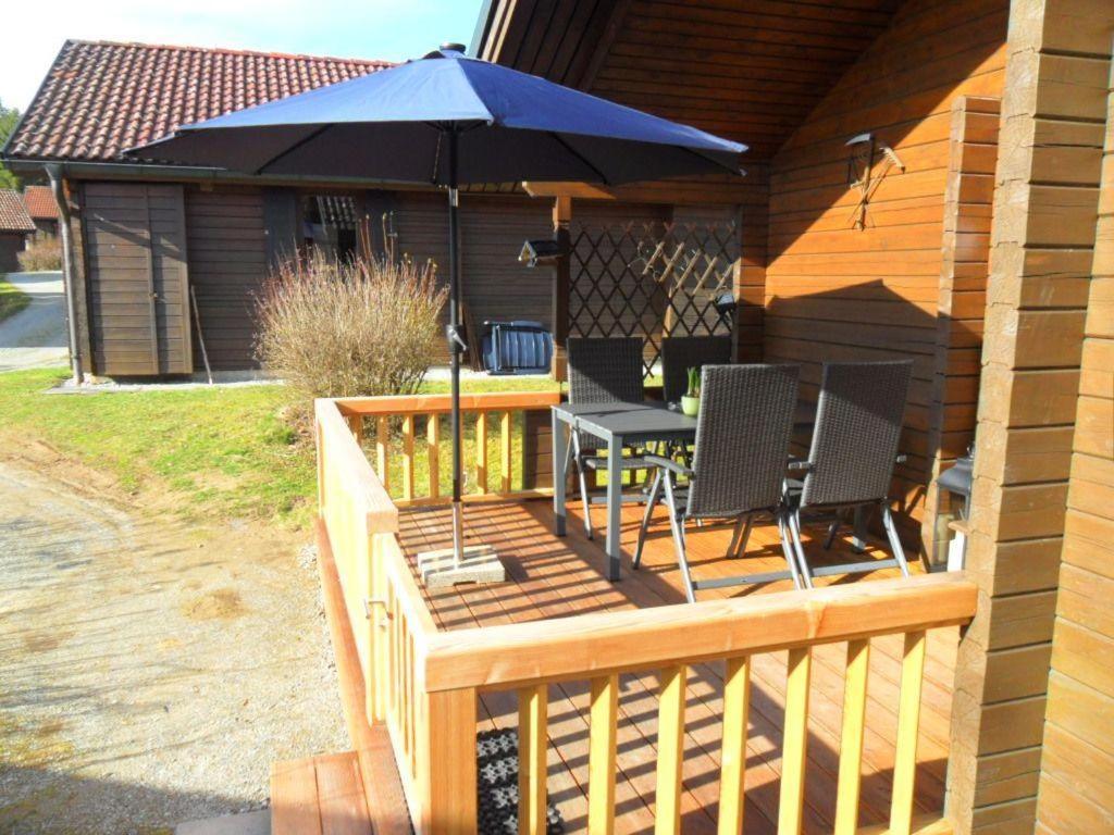 Komfortables-Ferienblockhaus-Nr-27-56-Qm-Bis-4-Personen-Viechtach-Jaegerpark Eksteriør billede